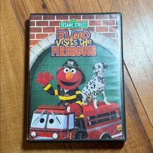 Sesame Street Elmo Visits the Firehouse Adventure DVD 2002